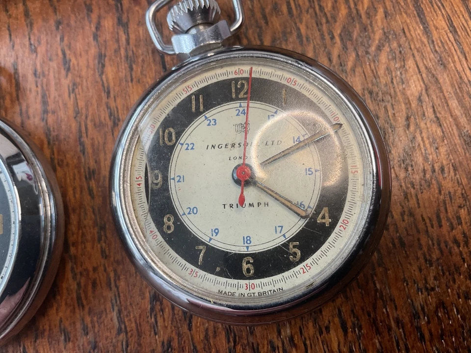 Ingersoll Triumph Pocket Watch - Vintage 50's/60's - Image 2 of 3