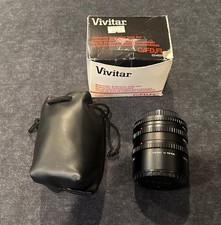 Vivitar Automatic Expansion Tube Set for Nikon Cameras  New In Open Box 