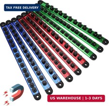 Magnetic Socket Holder Organizer Set: 9-Piece...
