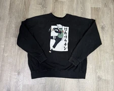 Naruto Shippuden 20th Anniversary Kakashi Hatake Crewneck Sweatshirt L