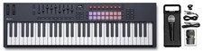 Novation FLkey 2 61 Key MIDI Keyboard Controller for FL Studio Microphone