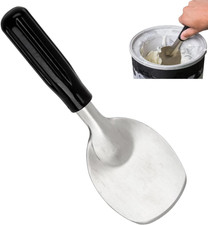 Heavy Duty Ice Cream Spade Scoop with Non-Slip Handle - Stainless Steel Ice C...