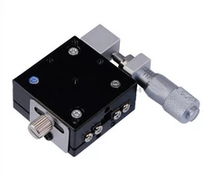 Cnc Tool Precision Trimming Platform 40*40MM X Axis Manual Stage Slider br