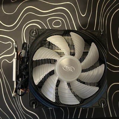 DeepCool CPU Air Cooler 4 Heat Pipe 120mm PWM Fan Intel AMD Tested Working
