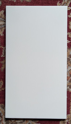 Corian Solid Surface Material in Vanilla 14 x 7 3/4 x 1/2''