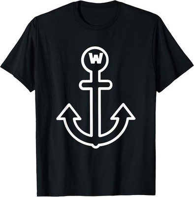 Anchor W-anchor Wanchor Novelty Graphic Classic T-Shirt