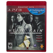 Heavy Rain Director's Cut Sony PlayStation 3 Action & Adventure Video Game Disc
