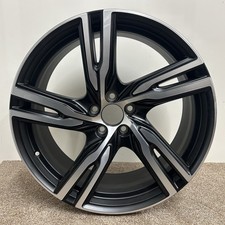 Volvo V90 2020 R-Design Pro 20” 8.5J Black Diamond Cut Alloy Wheel 5x108
