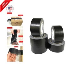 5-Pack Black Heavy Duty Duct Tape, 2 inches x 30 Yards, Strong, Flexible, No ...