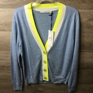 Xandres Belgium Womens Small Blue Cardigan Sweater NEW | eBay