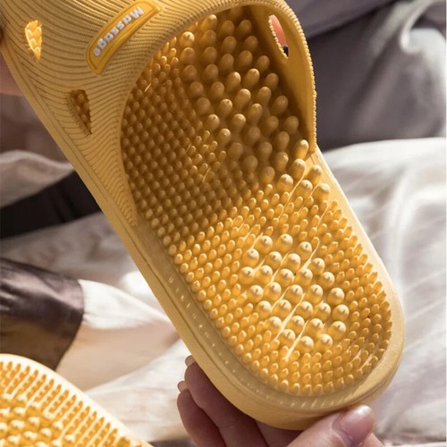 Acupuncture Massage Slippers Reflexology Sandals Acupressure Therapy Foot Shoes - Picture 19 of 34