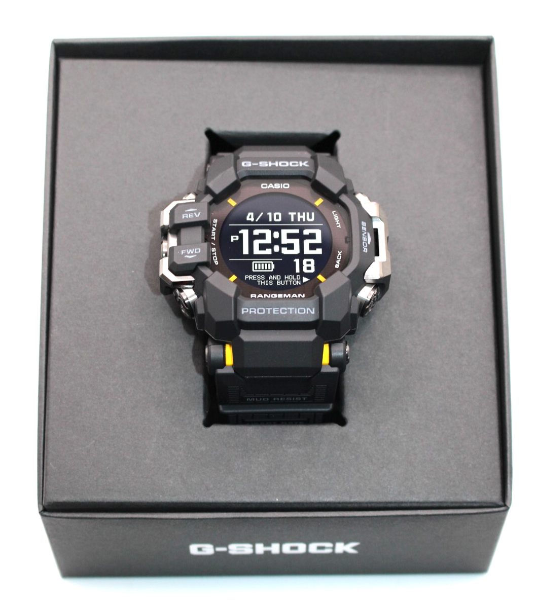 CASIO G-SHOCK GPR-H1000-1JR RANGEMAN Master of G Bluetooth GPS Men
