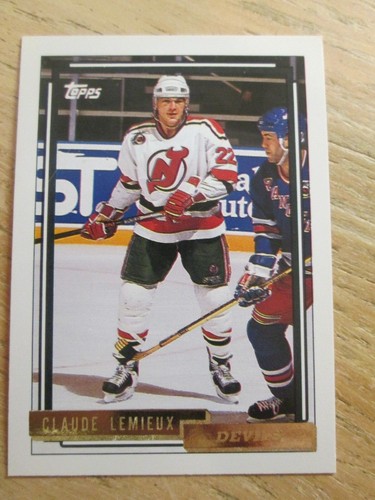 1992-93 TOPPS HOCKEY, GOLD, MULTI LISTING, YOU PICK EM', NRMT - Picture 35 of 494