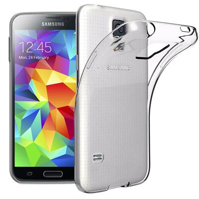 Schutz Hülle Für Samsung Galaxy S5 / S5 Neo Handy Tasche Slim Silikon Cover Case