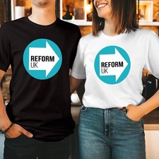 CAMISETA (RF-1) Voto REFORMA UK Hagamos Gran Bretaña Camisa Gran Faraje