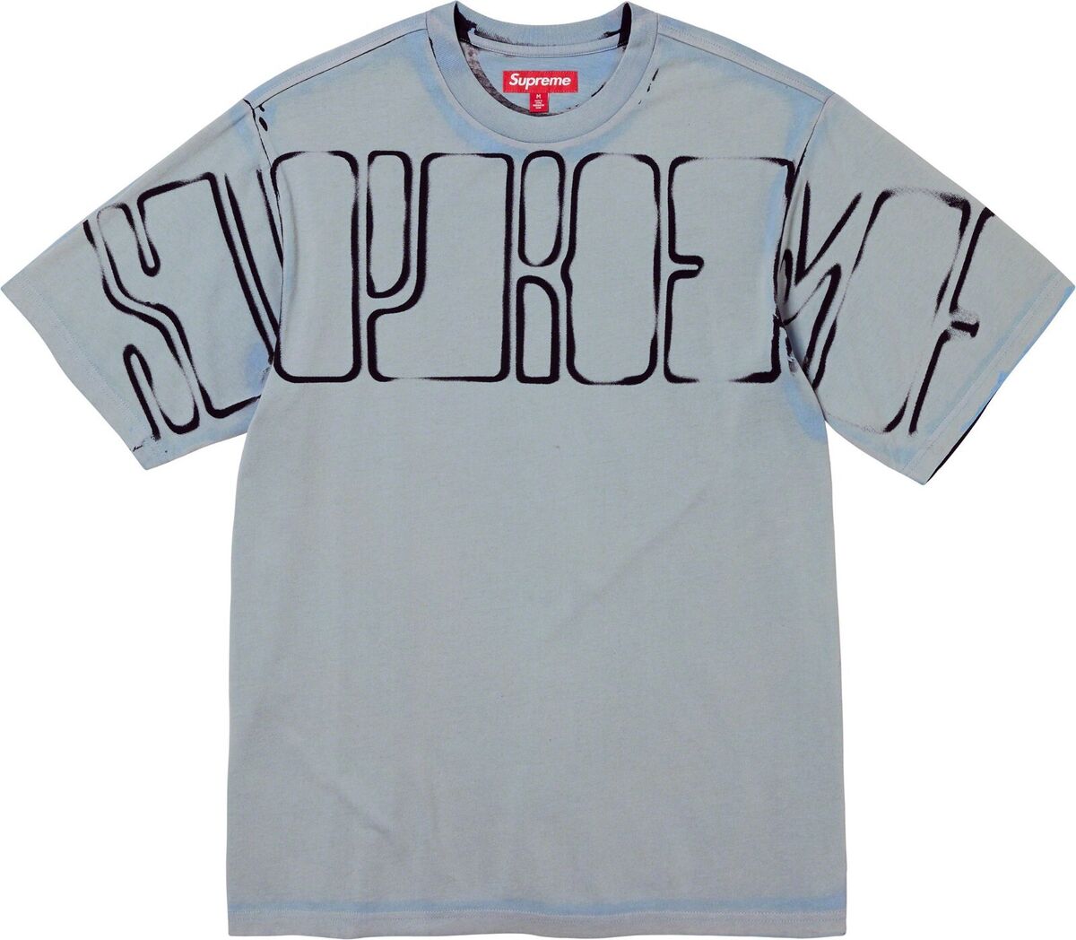 Supreme Overprint Knockout T-shirts S/S Tops 4colors FW23 Size S- XXL New