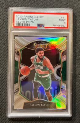 panini SELECT PRIZM JAYSON TATUM PSA 9