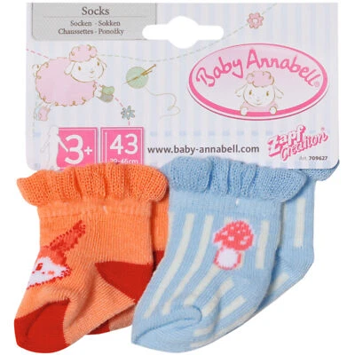 ZAPF Creation Baby Annabell® Socken 2er-Pack, Puppenzubehör