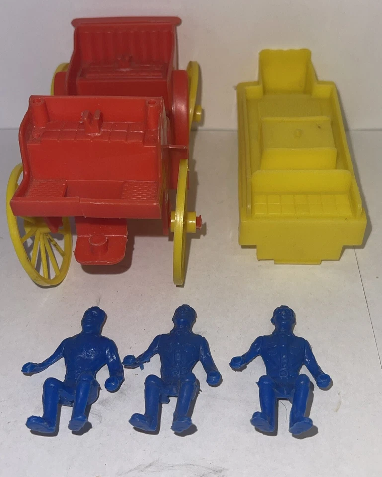 Juego de piezas de ataque Frontier MPC Fess Parker Daniel Boone Fort Boone de colección Foto 4 de 4