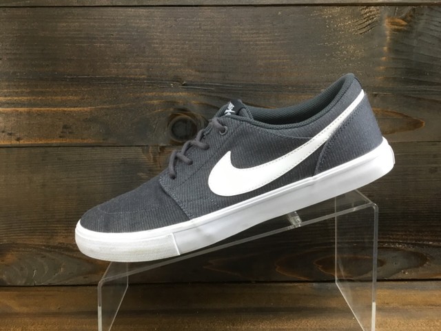 nike sb solarsoft portmore ii canvas men's skateboarding shoe