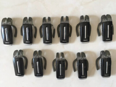 A (Lot Of 11)Nokia BH-200 wireless earset Headset Bluetooth (FAR PART) AsIs  -2