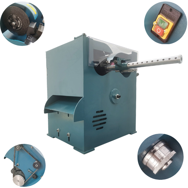 Rotary Punch Pin Cuttingoff Grinding Machine Ejector Pin Cutting