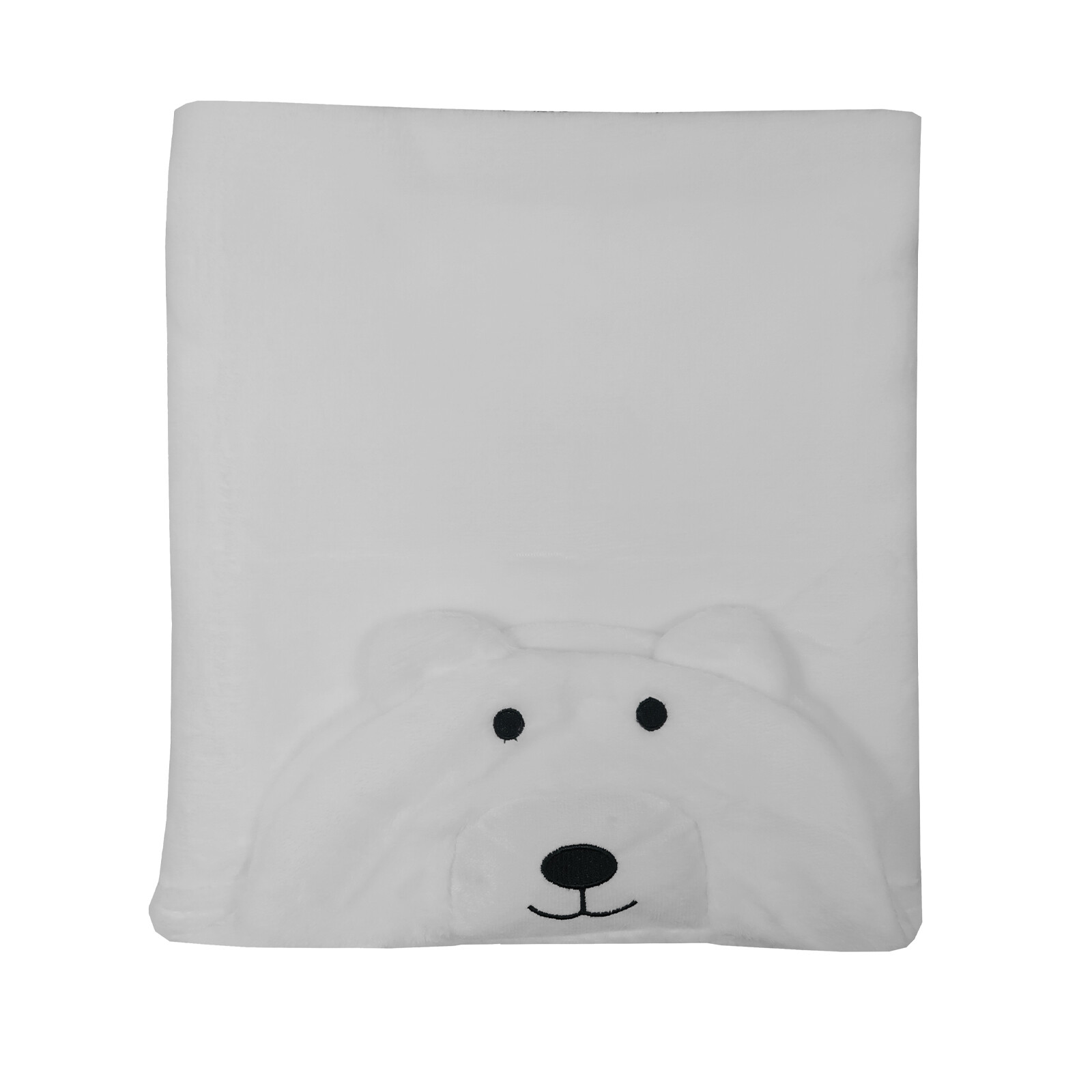 Hooded Newborn Baby Polar Bear Shaped Fluffy Soft Warm Fleece Blanket Wrap  | eBay