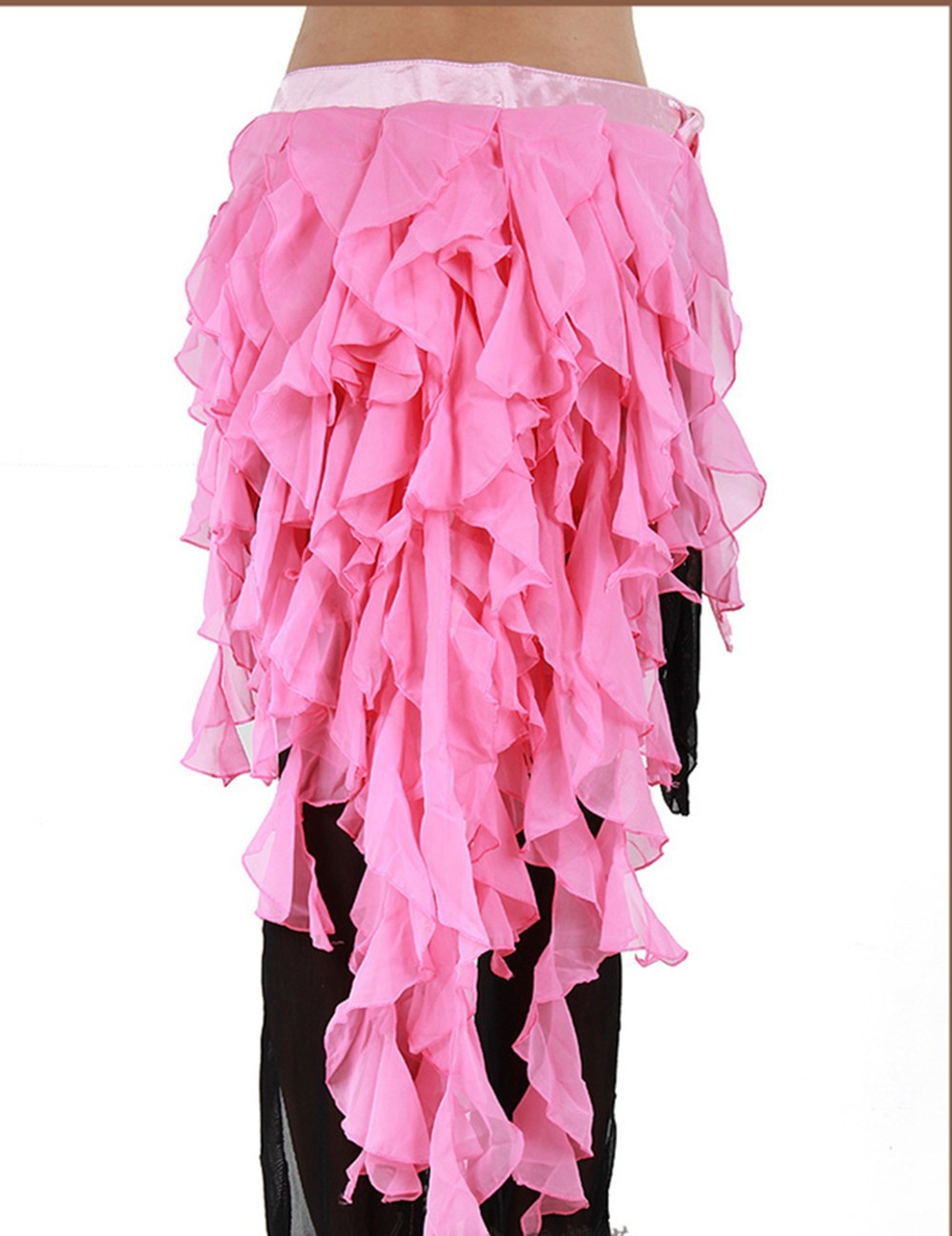 Belly Dance Hip Scarf Belt Skirt Latin Dance Belt Performance Tassel