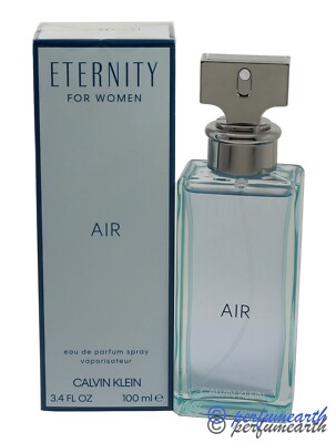 Eternity Air By Calvin Klein 3.4/3.3 oz. Edp Spray For Women New