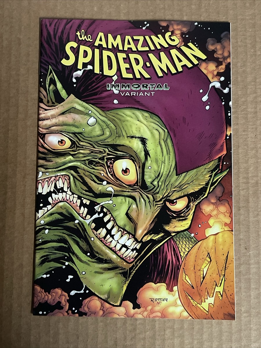 AMAZING SPIDER-MAN #30 IMMORTAL VARIANT MARVEL COMICS (2019) GREEN