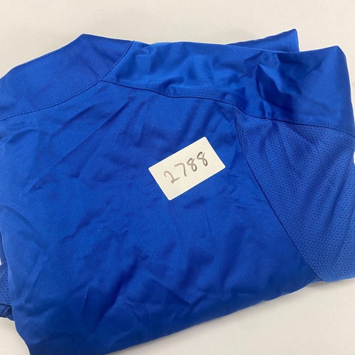 NWT Nike Windbreaker Jacket Blue Long Sleeves Pullover Baseball/Softball Medium - Picture 4 of 4