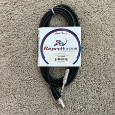 Rapco Horizon 10FT BAL Line LO-Z MIC Cable BLC-10MS Balance Patch Stage Series