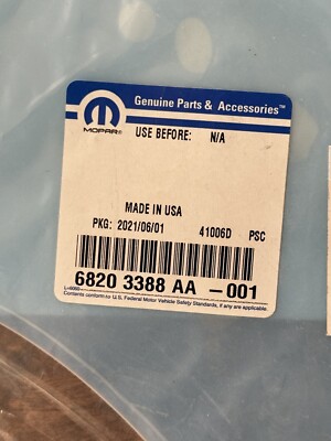 Genuine 2011-2022 Jeep Grand Cherokee Anti-Chip Film Right