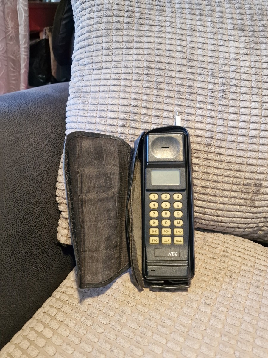 Rare NEC TR5E1320-9A Portable Vintage Cellular Brickphone Telephon