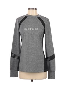 Bebe Sport Mujer Gris T Shirt S Activo Ebay