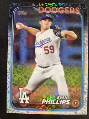Evan Phillips All-Star Game Logo Variation HOLO Foil 2024 Topps ASG SP Dodgers