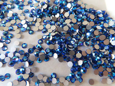 Full pack 1440 Preciosa Flatbacks 9ss Sapphire AB/foiled.