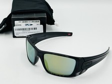 NEW OAKLEY FUEL CELL SUNGLASSES BLACK INK FRAME W/ EMERALD IRIDIUM LENS GREEN