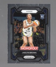 2024 Panini Prizm Monopoly WNBA #15 Jaelyn Brown Rookie RC Dallas Wings