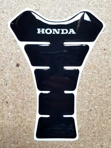 Protège-réservoirs noirs pour motocyclette Honda