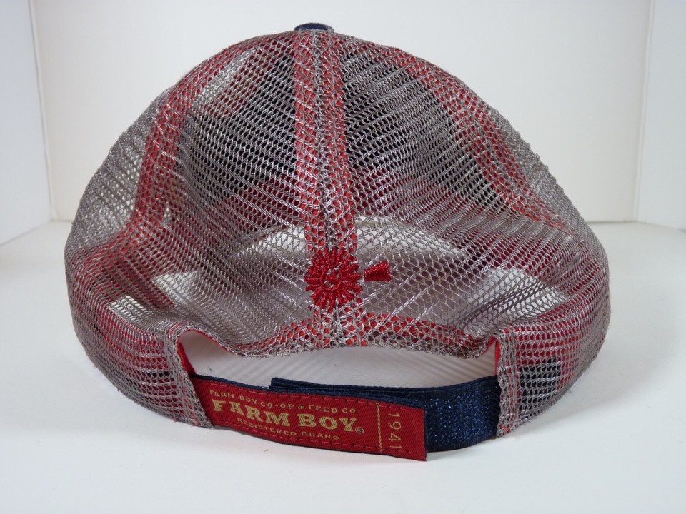 Farm Boy Brand Trucker Hat/Cap Mesh Back with Bottle Opener Brim Rare