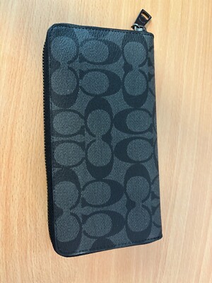 Coach wrapped accordion wallet 