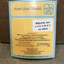 1/48 North Star Models NS48049 F-111 A/D/E/F Aardvark Resin Wheels
