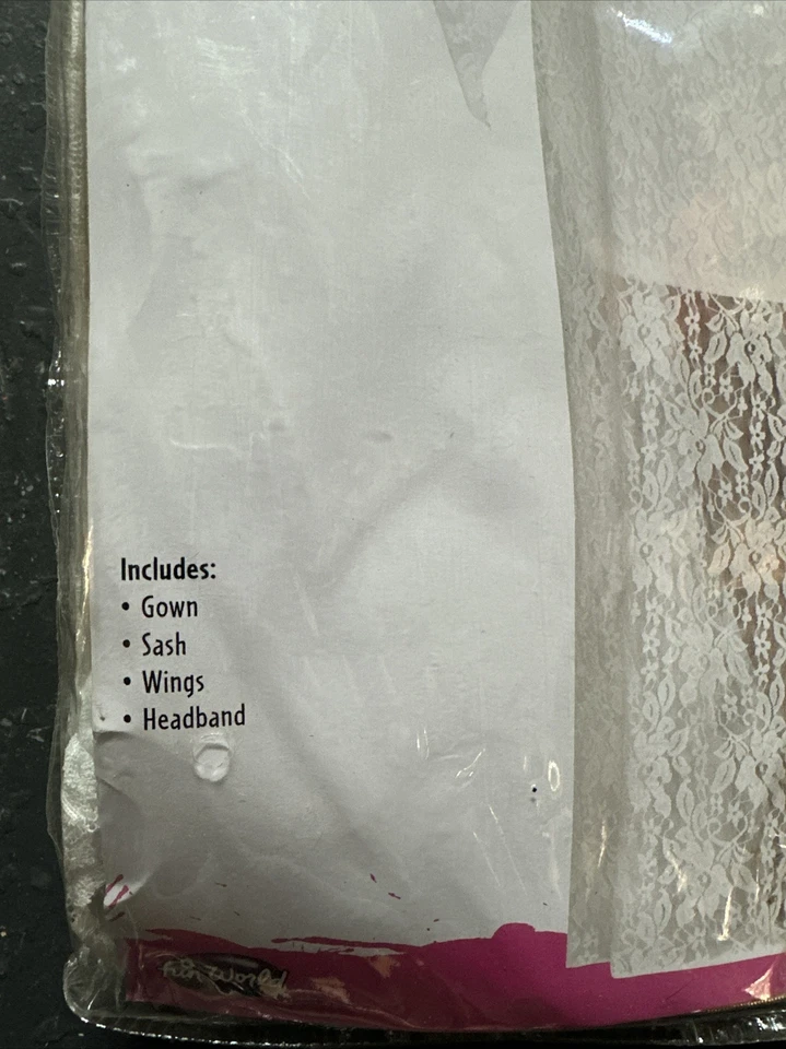 Disfraz de Doncella Angélica Med/Grande Divertido Mundo Nuevo Ángel Santo Foto 2 de 3