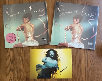 Marina Princes of Power PINK FANTASY & PURPLE DREAM LPs & A3 signed print