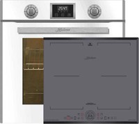 Kaiser Herd Set Eh 6326 W+Kct 6730 Fig, Elektro Backofen+Induktions-Kochfeld