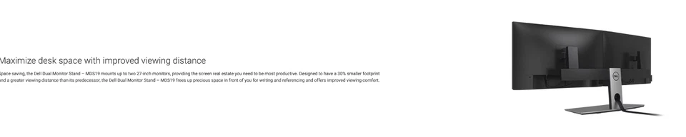 Dell Dual Monitor Stand – MDS19 - Image 4 of 4