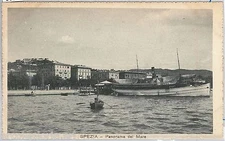 56080 -- VINTAGE POSTCARD - LA SPEZIA city: PANORAMA