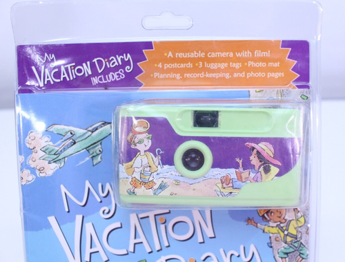Urlaubstagebuch Nez Schaefer Buch Mehrweg Kamera Postkarten Ideal NEU - Bild 2 von 7