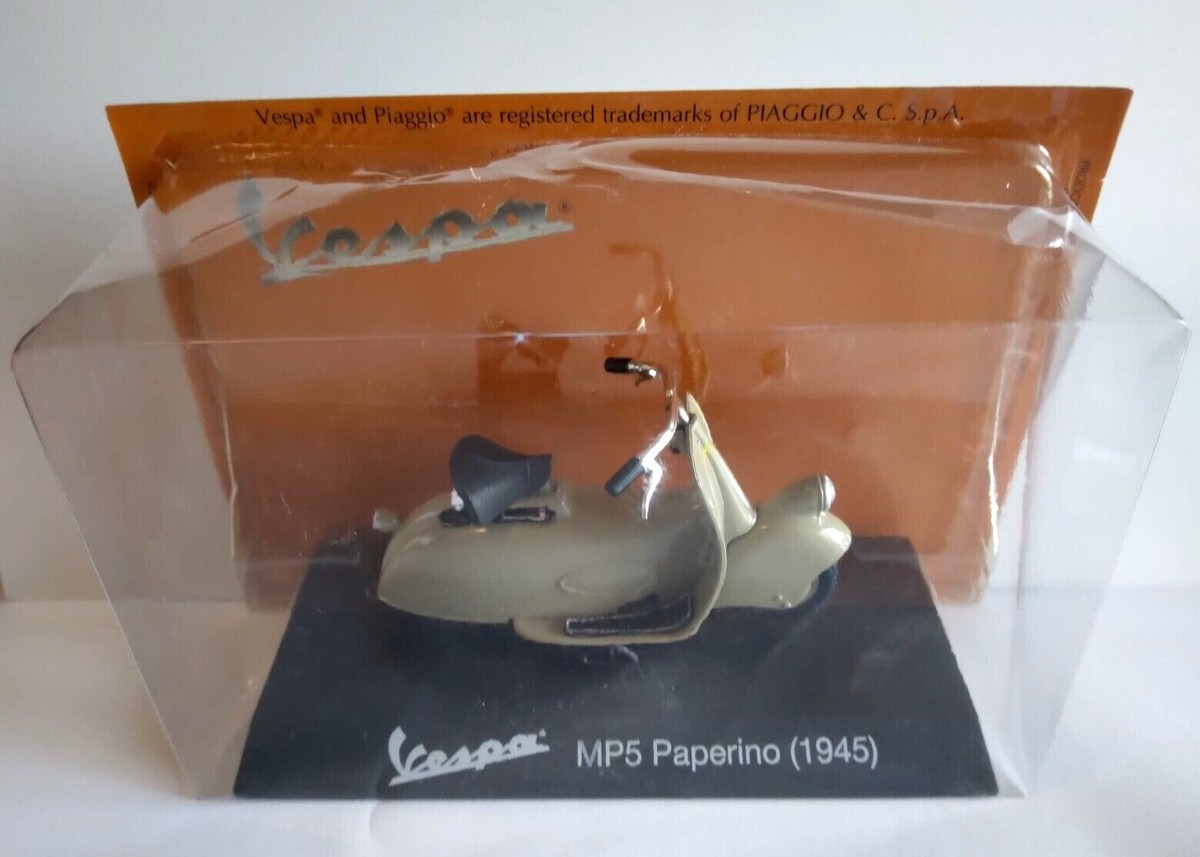 DIE CAST VESPA MP5 PAPERINO (1945) VESPA COLLECTION SCALA 1/18